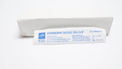 Medline SYR100253 Hypodermic Ndle 25G x 5/8inch